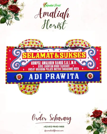 Papan Bunga Ucapan Selamat Ballroom Wedding Jakarta Barat